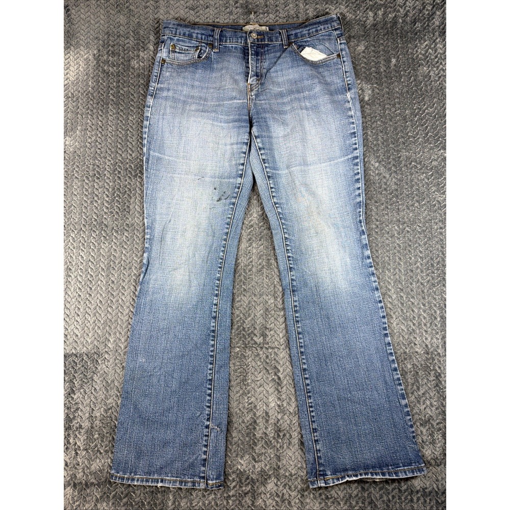 Womens Levis Jeans 515 Boot Cut Stretch Size 12 M